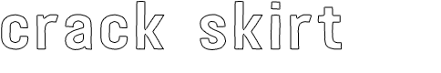 crack skirt