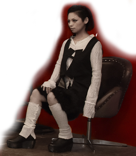 Hurry vest & Kuroneko